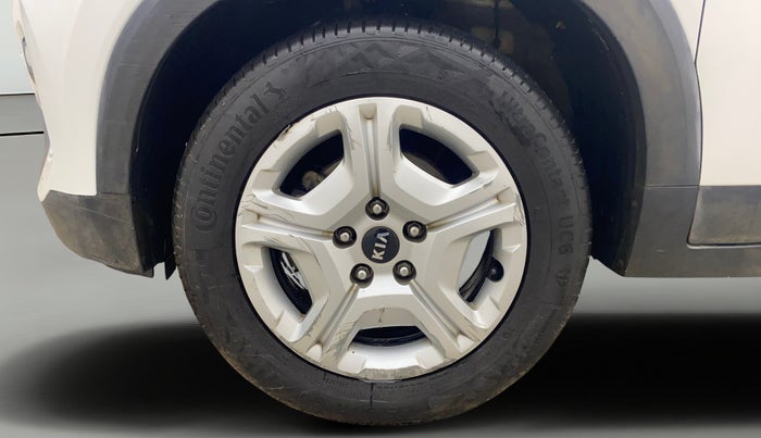 2021 KIA SONET HTK PLUS 1.5 AT, Diesel, Automatic, 67,318 km, Left Front Wheel