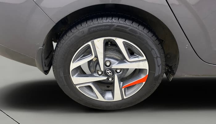 2020 Hyundai AURA SX PLUS 1.2 AMT, Petrol, Automatic, 64,017 km, Right Rear Wheel