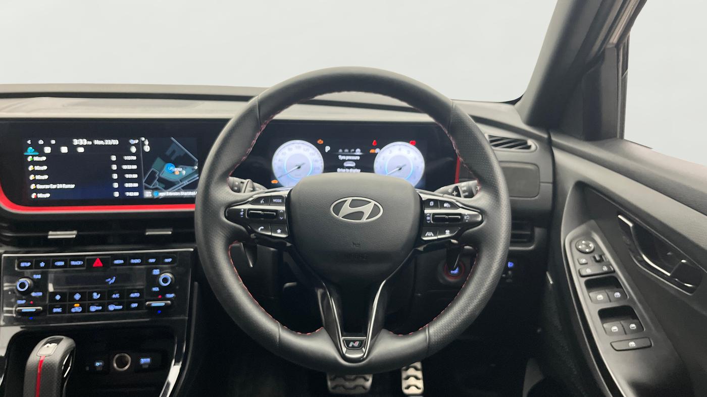 2025 Hyundai Creta N Line N10 1.5 Turbo DCT, Petrol, Automatic, 12,837 km, Steering Wheel Close Up