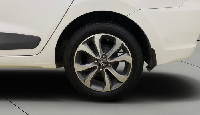 2014 Hyundai Xcent SX 1.2 (O), Petrol, Manual, 17,280 km, Left Rear Wheel