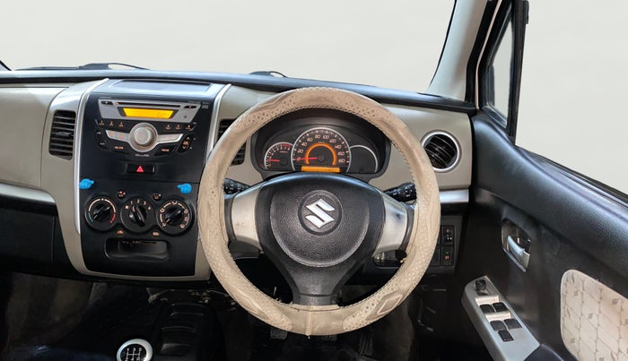 2015 Maruti Wagon R 1.0 VXI, Petrol, Manual, 72,884 km, Steering Wheel Close Up