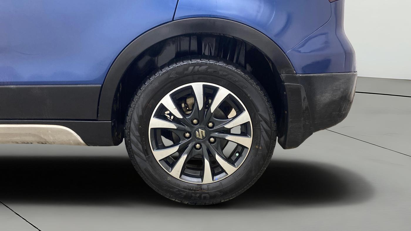 2021 Maruti S Cross ZETA 1.5, Petrol, Manual, 1,05,695 km, Left Rear Wheel