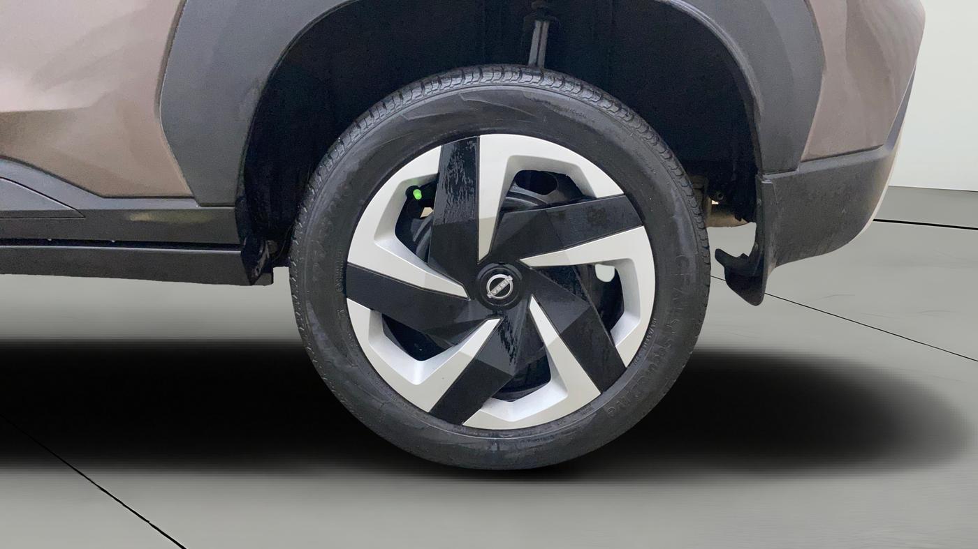 2021 Nissan MAGNITE XL TURBO CVT, Petrol, Automatic, 18,244 km, Left Rear Wheel