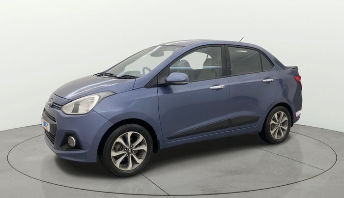 2014 Hyundai Xcent SX AT 1.2 (O), CNG, Automatic, 1,20,410 km, Left Front Diagonal