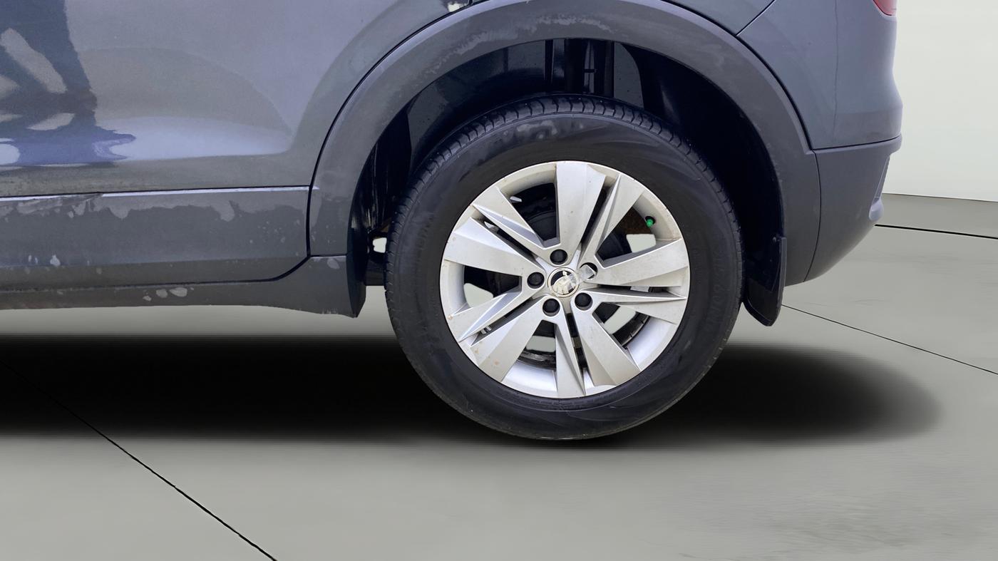 2022 Skoda KUSHAQ AMBITION 1.0L TSI AT, Petrol, Automatic, 24,994 km, Left Rear Wheel