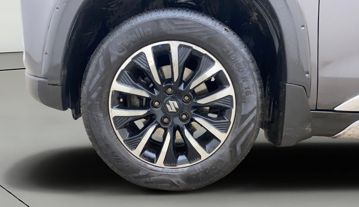 2020 Maruti Vitara Brezza ZXI PLUS DUAL TONE, Petrol, Manual, 1,22,984 km, Left Front Wheel