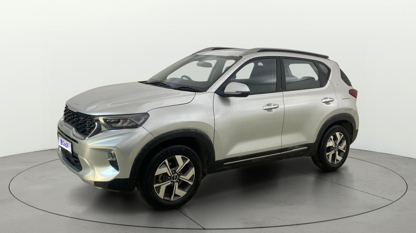 2023 KIA SONET HTX 1.0 IMT, Petrol, Manual, 57,601 km, Left Front Diagonal