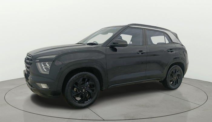 2021 Hyundai Creta SX (O) 1.4 TURBO DCT, Petrol, Automatic, 97,337 km, Left Front Diagonal