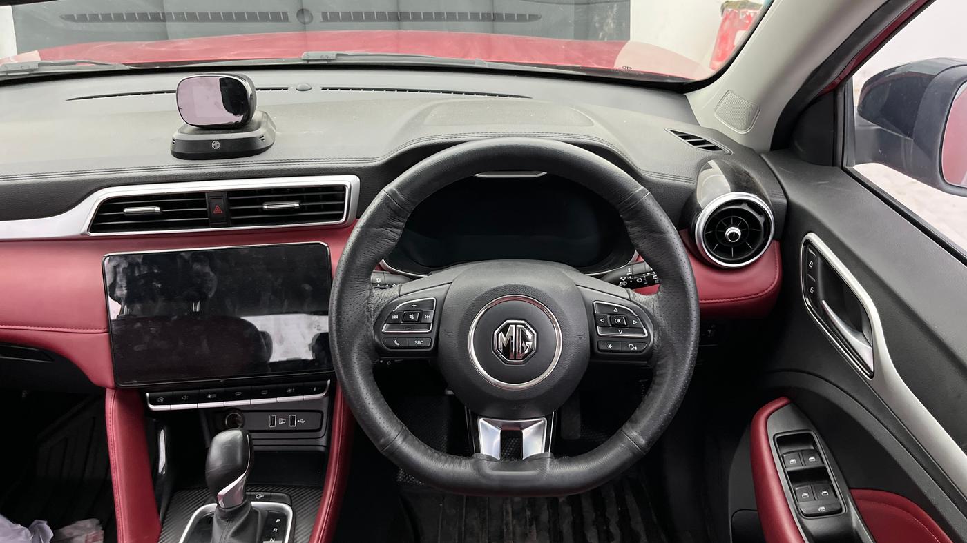 2023 MG ASTOR SAVVY 1.3 TURBO AT S RED, Petrol, Automatic, 39,938 km, Steering Wheel Close Up