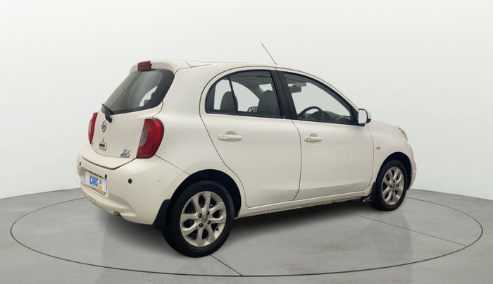 2014 Nissan Micra XV CVT, Petrol, Automatic, 1,02,505 km, Right Back Diagonal