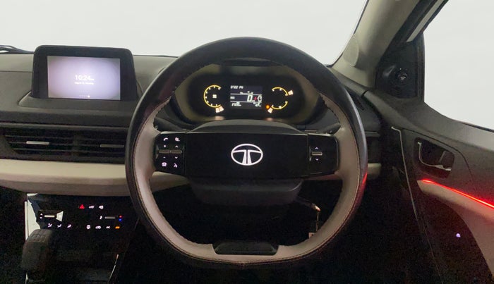 2023 Tata NEXON PURE SUNROOF 1.2 PETROL, Petrol, Manual, 27,227 km, Steering Wheel Close Up