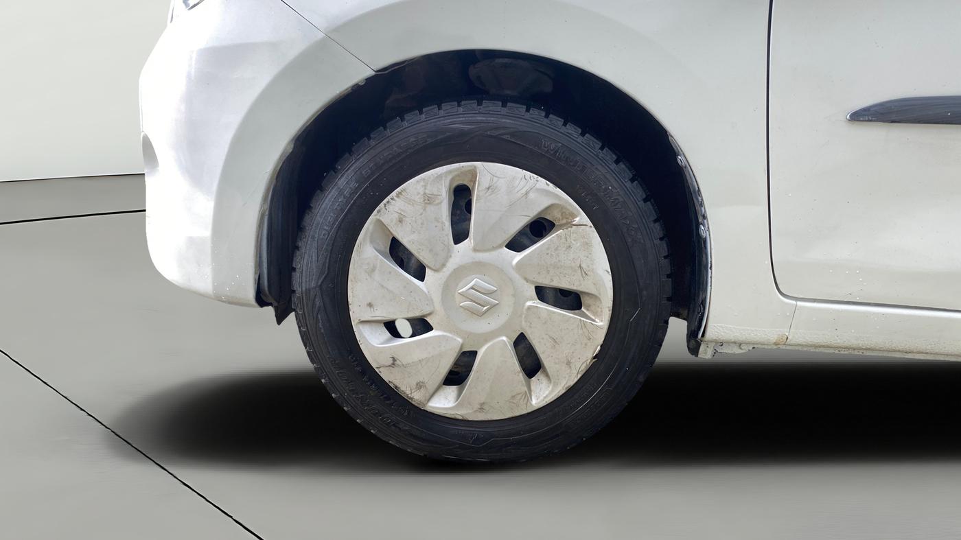 2014 Maruti Celerio VXI, Petrol, Manual, 47,055 km, Left Front Wheel