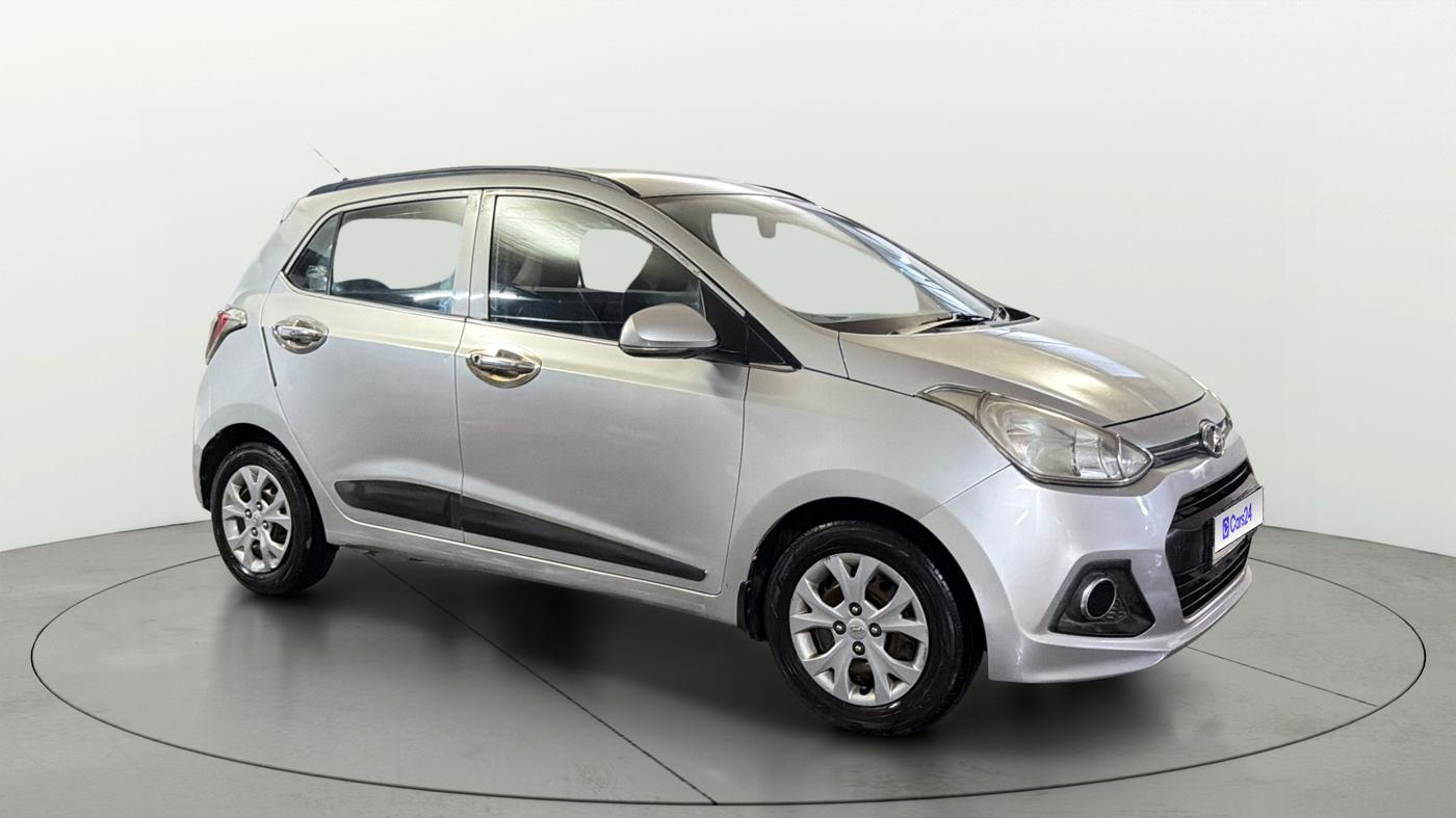 2016 Hyundai Grand i10 SPORTZ 1.2 KAPPA VTVT, Petrol, Manual, 83,389 km, Right Front Diagonal