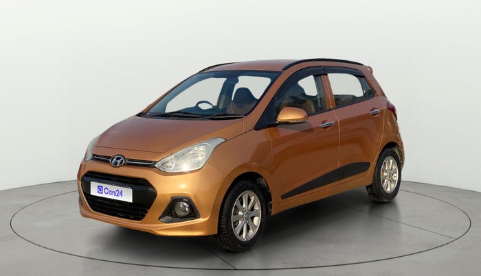 2014 Hyundai Grand i10 ASTA AT 1.2 KAPPA VTVT, Petrol, Automatic, 71,912 km, Left Front Diagonal