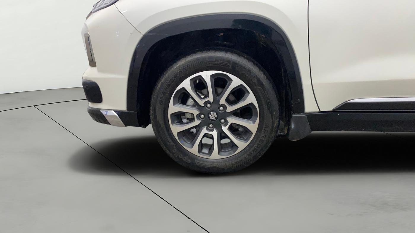 2025 Maruti Grand Vitara ALPHA PLUS HYBRID ECVT, Hybrid, Automatic, 16,069 km, Left Front Wheel