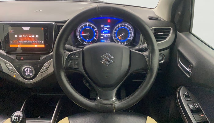 2020 Maruti Baleno ALPHA PETROL 1.2, Petrol, Manual, 23,662 km, Steering Wheel Close Up
