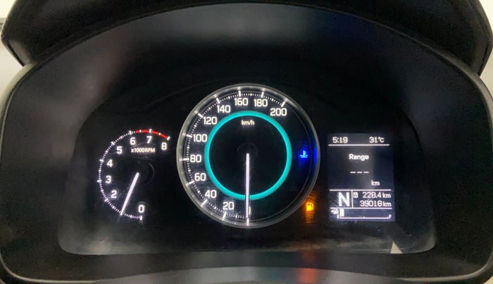 2017 Maruti IGNIS ZETA 1.2 AMT, Petrol, Automatic, 39,009 km, Odometer Image