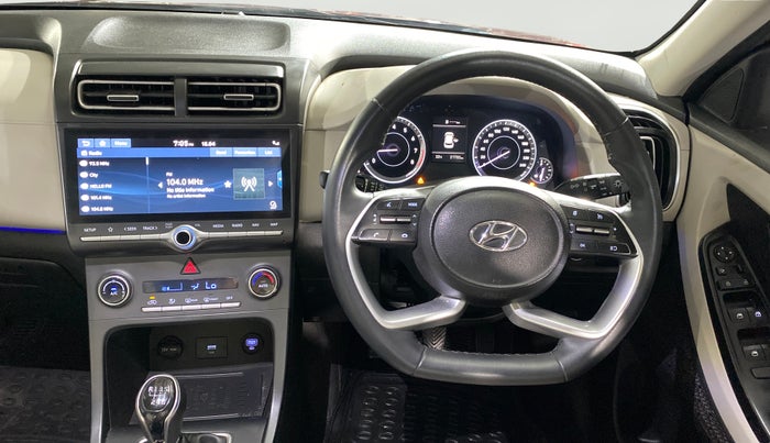 2022 Hyundai Creta SX 1.5 PETROL, Petrol, Manual, 21,712 km, Steering Wheel Close Up