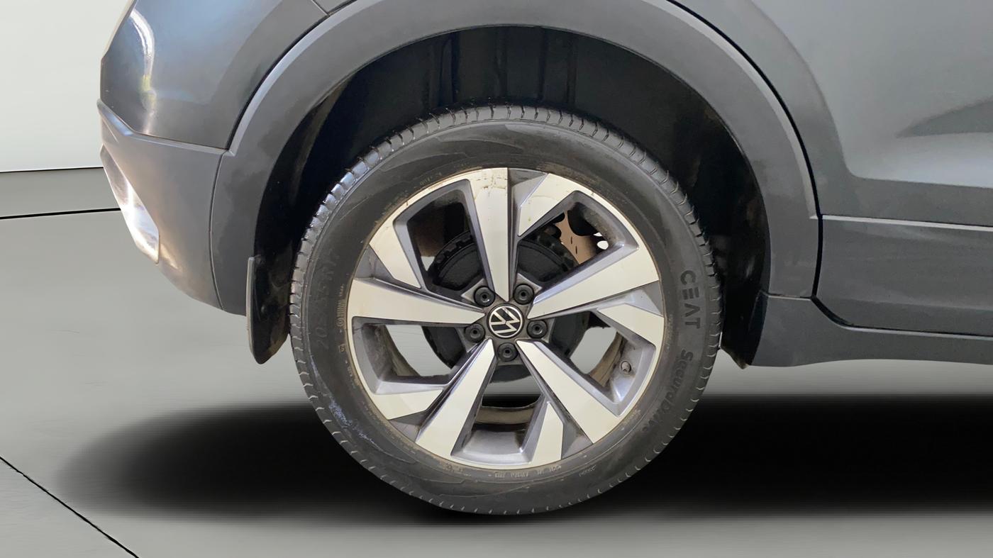 2022 Volkswagen TAIGUN TOPLINE 1.0 TSI MT, Petrol, Manual, 33,574 km, Right Rear Wheel