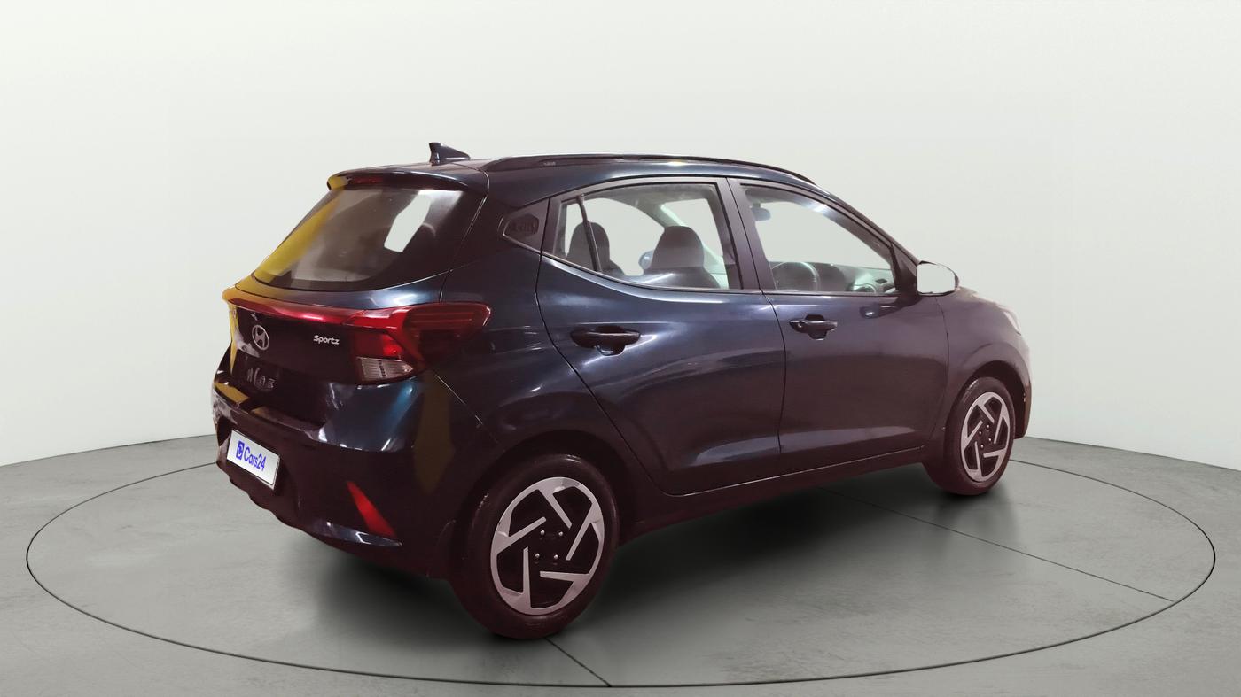 2023 Hyundai GRAND I10 NIOS SPORTZ 1.2 KAPPA VTVT, Petrol, Manual, 13,922 km, Right Back Diagonal