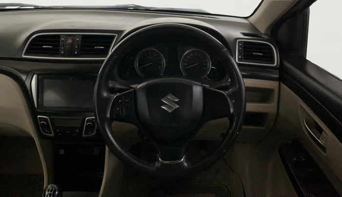 2017 Maruti Ciaz ALPHA 1.4 PETROL, Petrol, Manual, 77,023 km, Steering Wheel Close Up