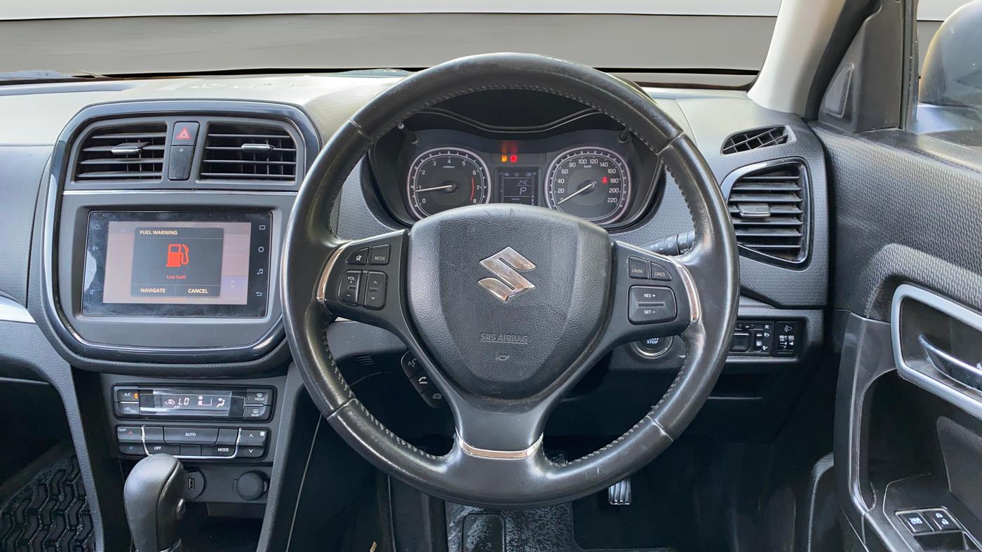 2020 Maruti Vitara Brezza ZXI PLUS AT SHVS, Petrol, Automatic, 68,952 km, Steering Wheel Close Up