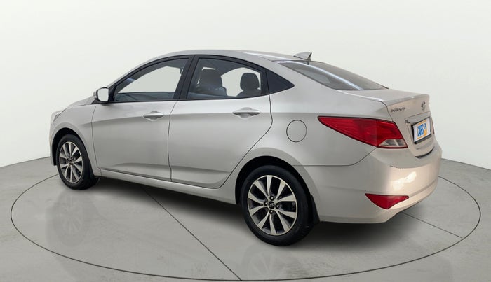 2016 Hyundai Verna 1.6 VTVT SX, Petrol, Manual, 38,980 km, Left Back Diagonal