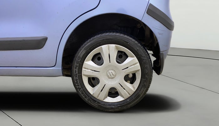 2013 Maruti Wagon R 1.0 VXI, Petrol, Manual, 31,278 km, Left Rear Wheel