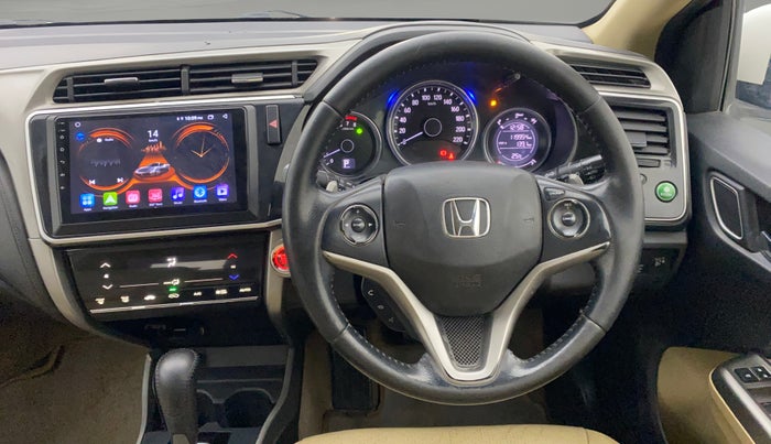 2017 Honda City 1.5L I-VTEC ZX CVT, Petrol, Automatic, 1,19,914 km, Steering Wheel Close Up