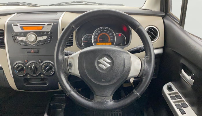 2014 Maruti Wagon R 1.0 VXI, CNG, Manual, 81,377 km, Steering Wheel Close Up