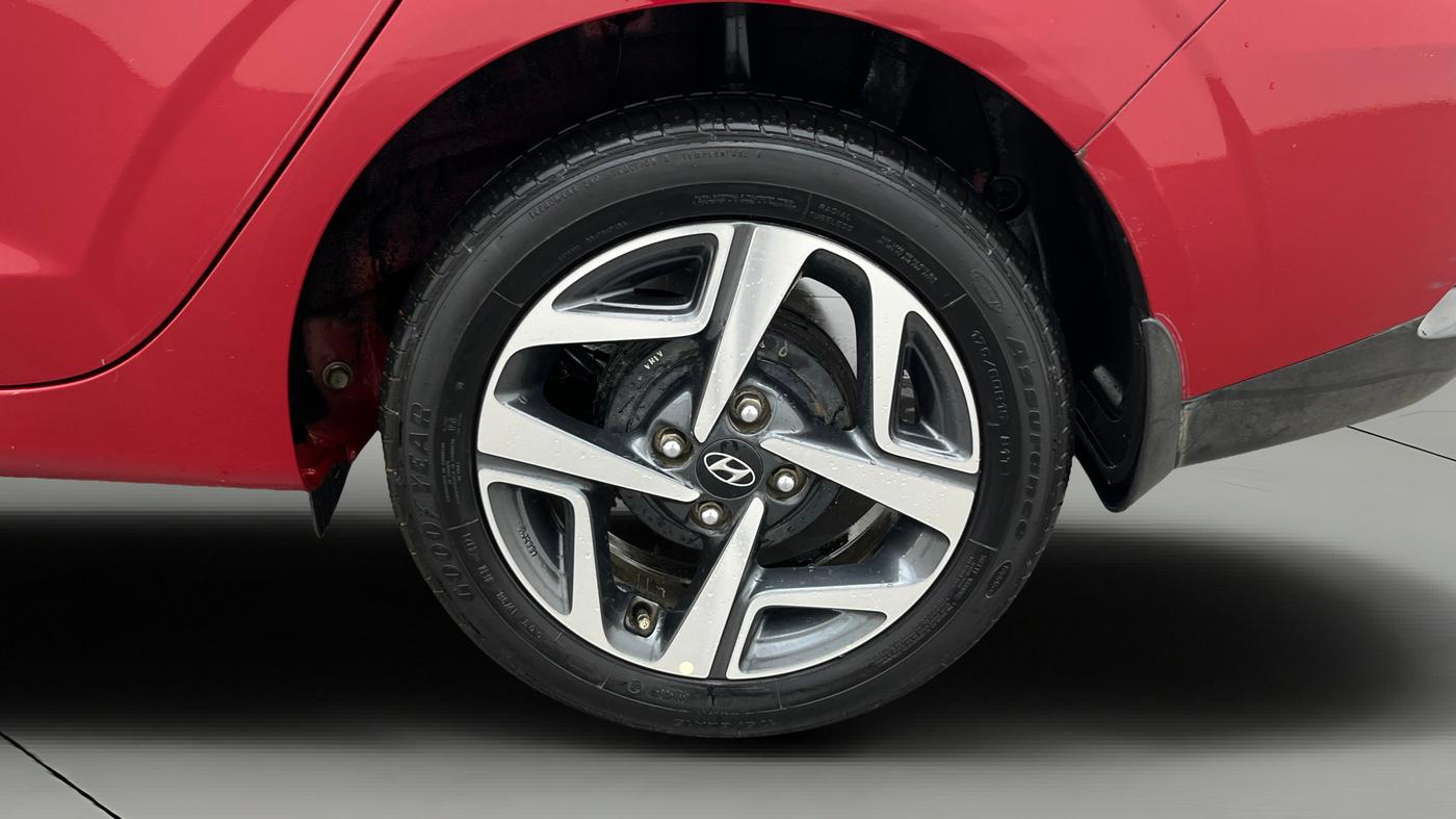 2020 Hyundai AURA SX PLUS 1.2 AMT, Petrol, Automatic, 37,944 km, Left Rear Wheel