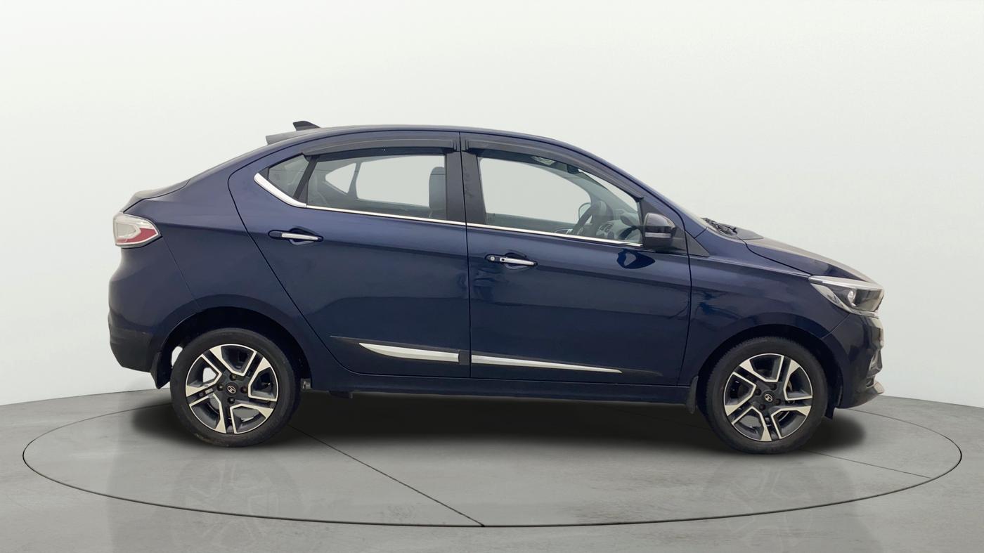 2021 Tata TIGOR XZA PLUS PETROL, Petrol, Automatic, 22,399 km, Right Side View