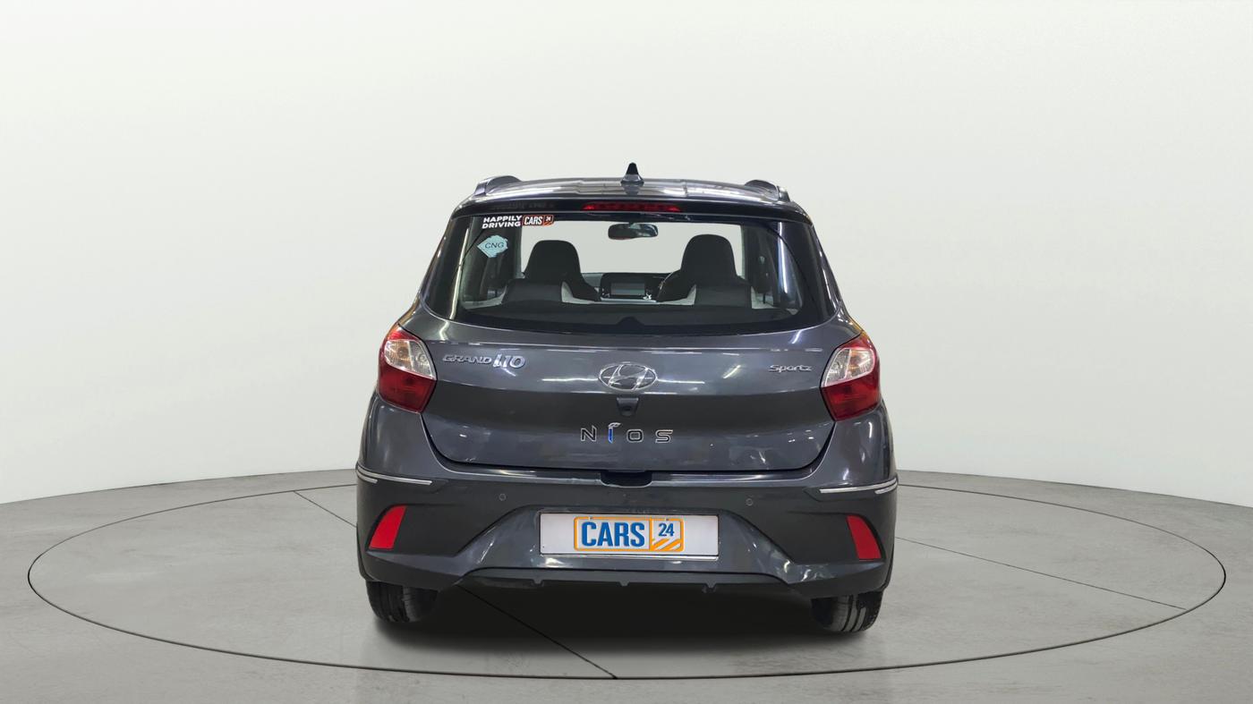 2022 Hyundai GRAND I10 NIOS SPORTZ 1.2 KAPPA VTVT CNG, CNG, Manual, 51,660 km, Back/Rear