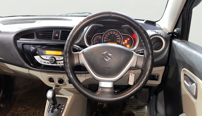 2017 Maruti Alto K10 VXI (O) AMT, Petrol, Automatic, 1,24,610 km, Steering Wheel Close Up