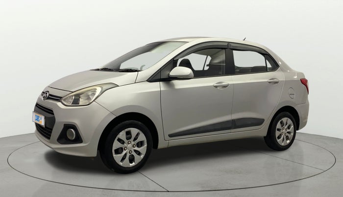 2014 Hyundai Xcent S 1.2, Petrol, Manual, 1,01,468 km, Left Front Diagonal