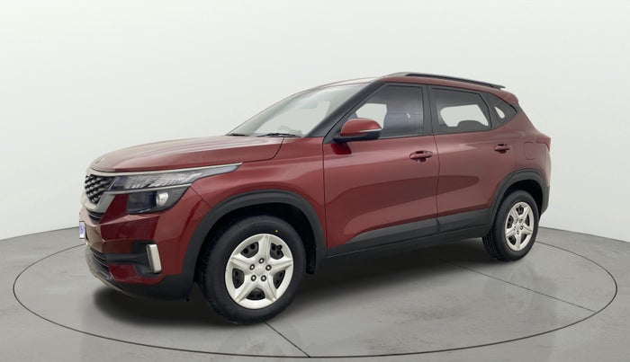 2021 KIA SELTOS HTK 1.5 PETROL, Petrol, Manual, 1,27,599 km, Left Front Diagonal