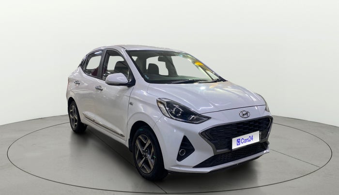2021 Hyundai AURA SX PLUS 1.2 AMT, Petrol, Automatic, 1,01,354 km, SRP