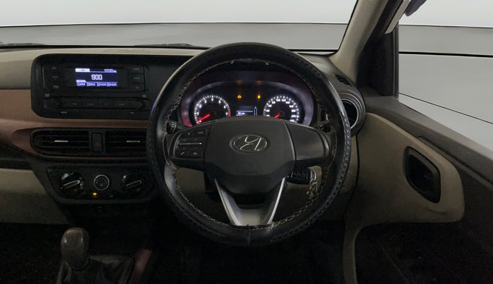 2021 Hyundai AURA S 1.2, Petrol, Manual, 33,902 km, Steering Wheel Close Up