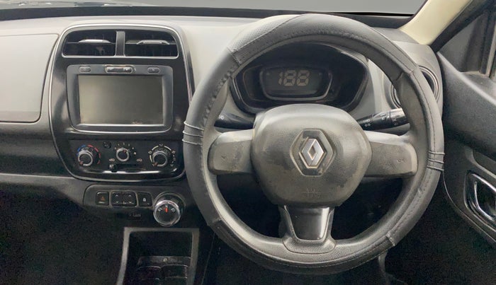 2019 Renault Kwid RXT 1.0 AMT (O), Petrol, Automatic, 70,118 km, Steering Wheel Close Up