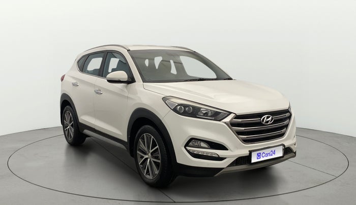 2017 Hyundai Tucson GLS 4WD AT DIESEL, Diesel, Automatic, 1,31,162 km, Right Front Diagonal