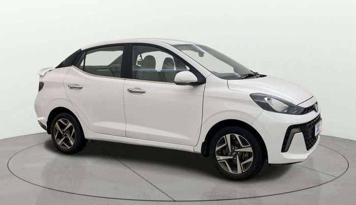 2023 Hyundai AURA SX 1.2 CNG, CNG, Manual, 33,605 km, Right Front Diagonal