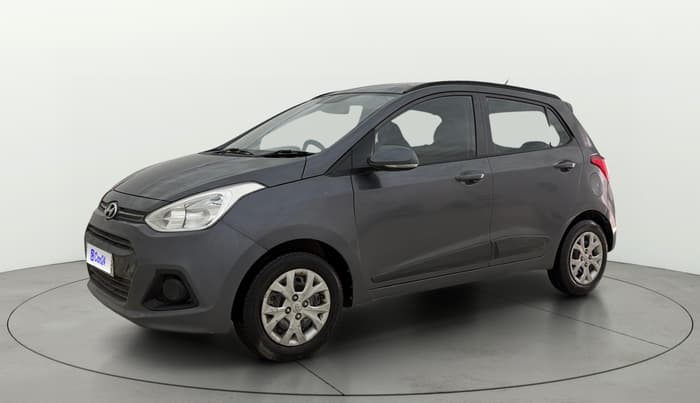 2015 Hyundai Grand i10 SPORTZ 1.2 KAPPA VTVT, Petrol, Manual, 47,100 km, Left Front Diagonal