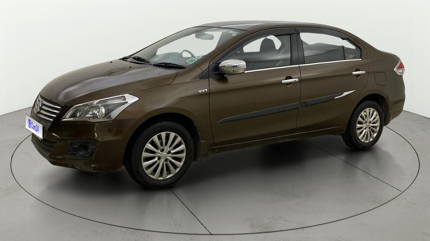 2016 Maruti Ciaz ZXI, Petrol, Manual, 49,773 km, Left Front Diagonal
