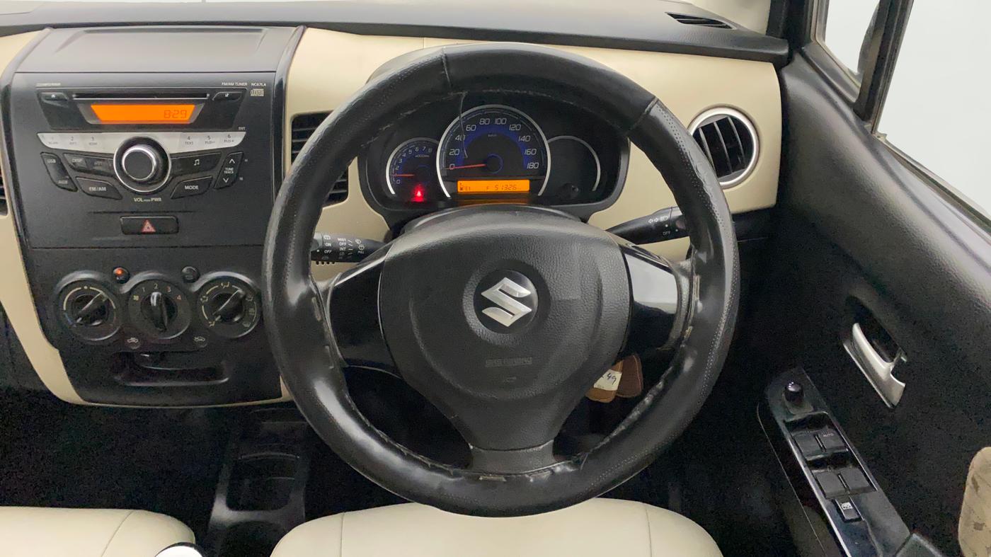 2018 Maruti New Wagon-R VXI (O) 1.0, Petrol, Manual, 51,314 km, Steering Wheel Close Up