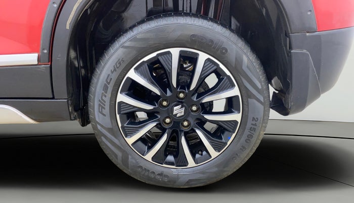 2021 Maruti Vitara Brezza ZXI PLUS DUAL TONE, Petrol, Manual, 48,142 km, Left Rear Wheel