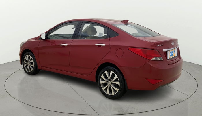 2017 Hyundai Verna 1.6 VTVT SX O, Petrol, Manual, 50,266 km, Left Back Diagonal