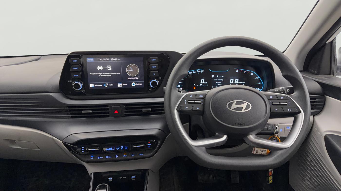 2024 Hyundai NEW I20 SPORTZ 1.2 IVT, Petrol, Automatic, 13,684 km, Steering Wheel Close Up