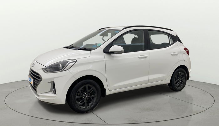 2019 Hyundai GRAND I10 NIOS SPORTZ AMT 1.2 KAPPA VTVT, Petrol, Automatic, 37,206 km, Left Front Diagonal