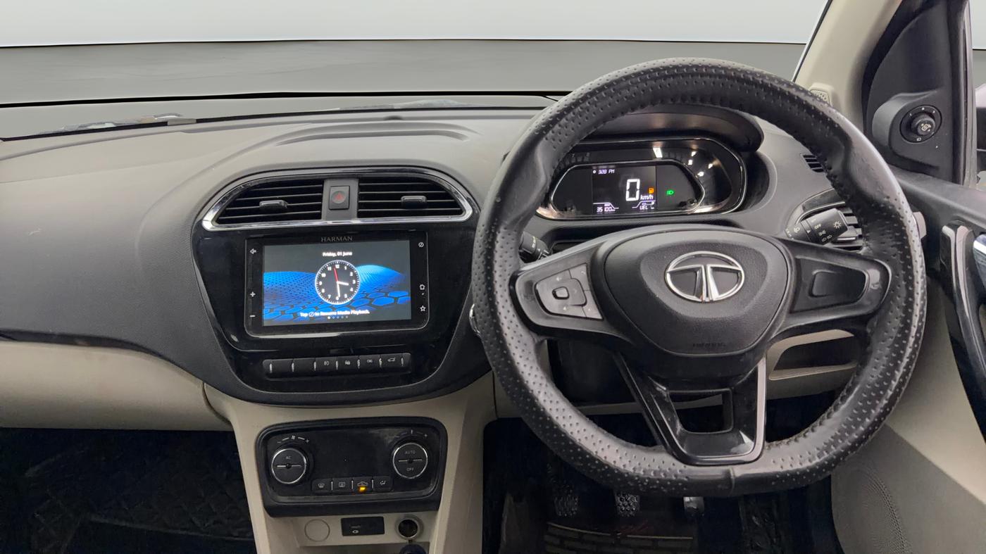 2022 Tata TIGOR XZ PLUS CNG, CNG, Manual, 35,100 km, Steering Wheel Close Up