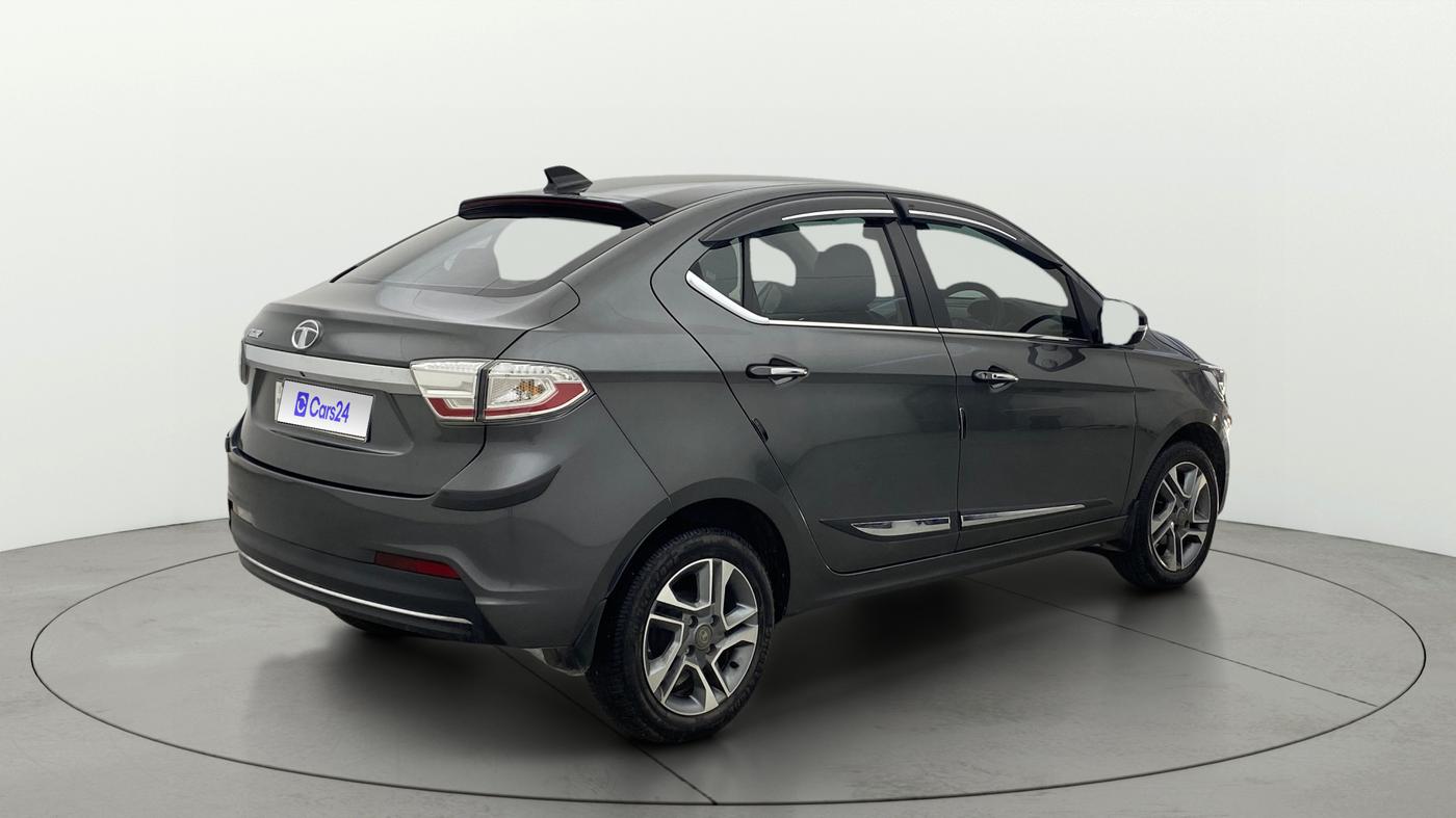2023 Tata TIGOR XZ PLUS PETROL, Petrol, Manual, 11,490 km, Right Back Diagonal